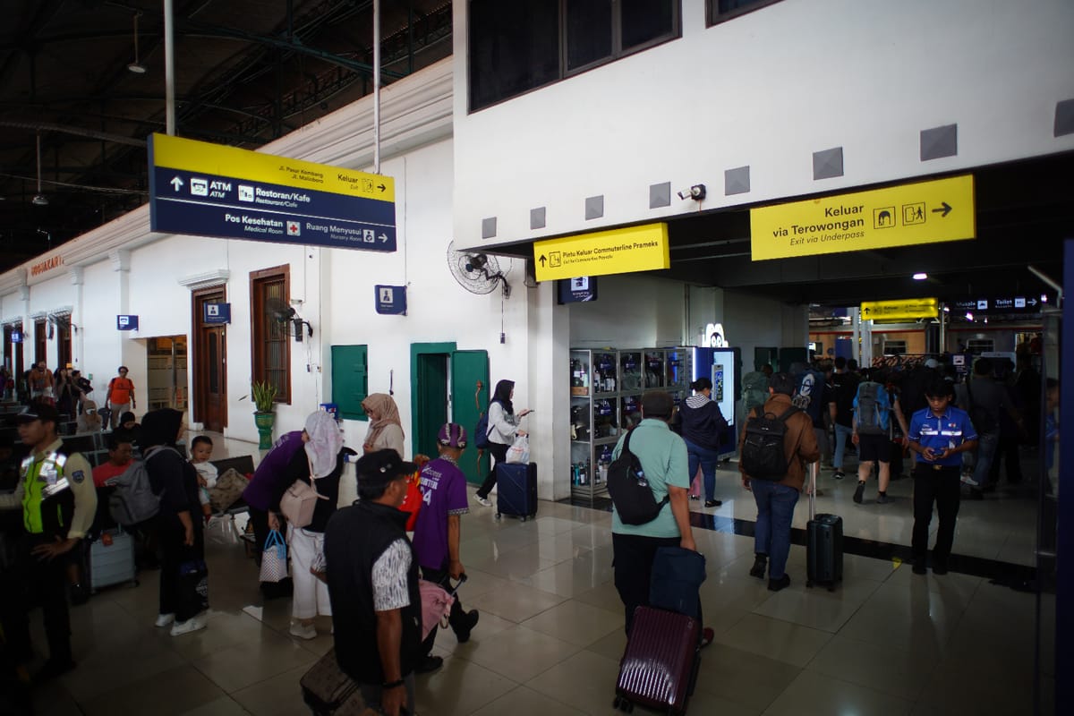 Libur Imlek, Daop 6 Yogyakarta Layani Ratusan Ribu Penumpang
