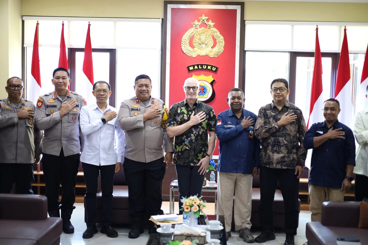 Wakapolda Maluku Menerima Knjungan SKK Migas PAMALU dan Balam Energy