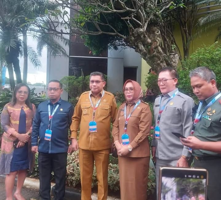 Wali Kota Ambon Bersama Forkopimda Hadiri Rakornas 2026