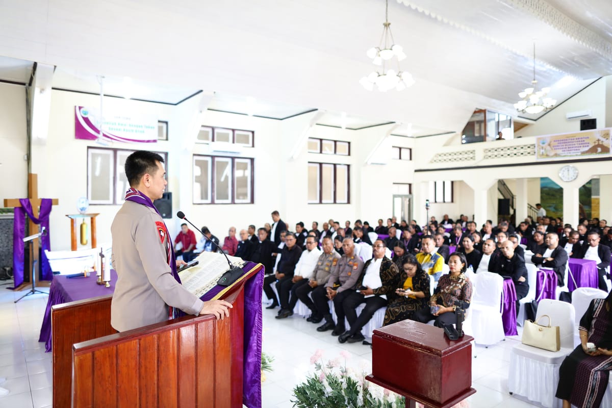 Kapolda Maluku Hadiri Pembukaan Sidang Ke-57 Klasis GPM Pulau Ambon