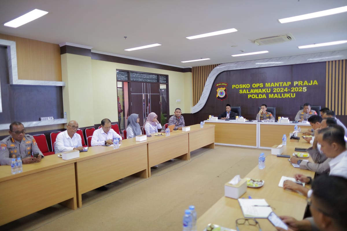 Tingkatkan Kualitas Pelayanan Publik, Kapolda Terima Hasil Opini Penilaian Ombudsman RI Perwakilan Maluku