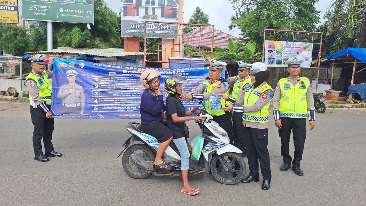 Operasi Keselamatan Krakatau 2026 Hari Ke-6, Utamakan Sosialisasi Edukatif Dan Teguran Humanis