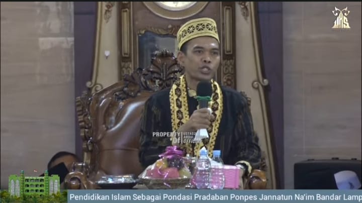 Milad ke-4 Pondok Pesantren Jannatun Naim Bandarlampung Diwarnai dengan Tabligh Akbar Oleh Dai Kondang Ustadz Abdul Somad