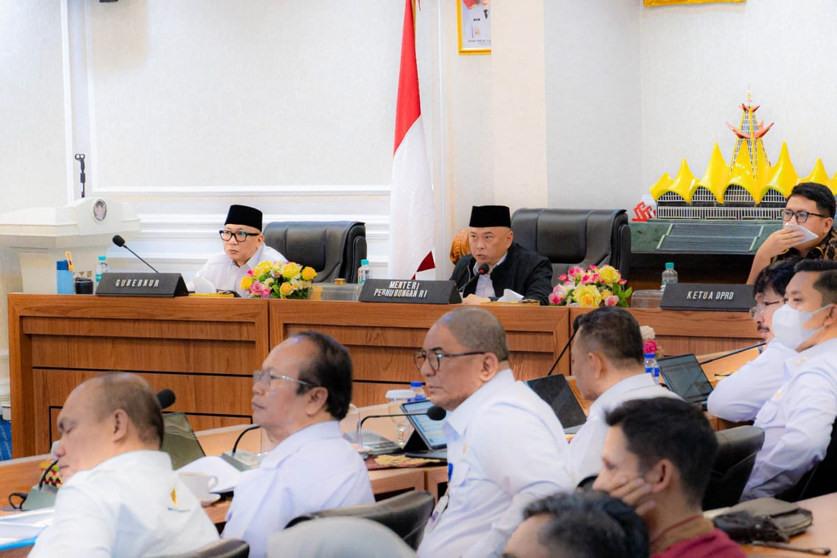 Menhub Dudy Pimpin Rakor Kesiapan Sarana dan Prasarana Transportasi Hadapi Angkutan Lebaran 2026 di Lampung