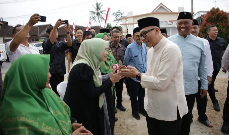 Bersafari di Lampung Tengah, Gubernur Mirza Janjikan Percepat Pembangunan Infrastruktur Jalan