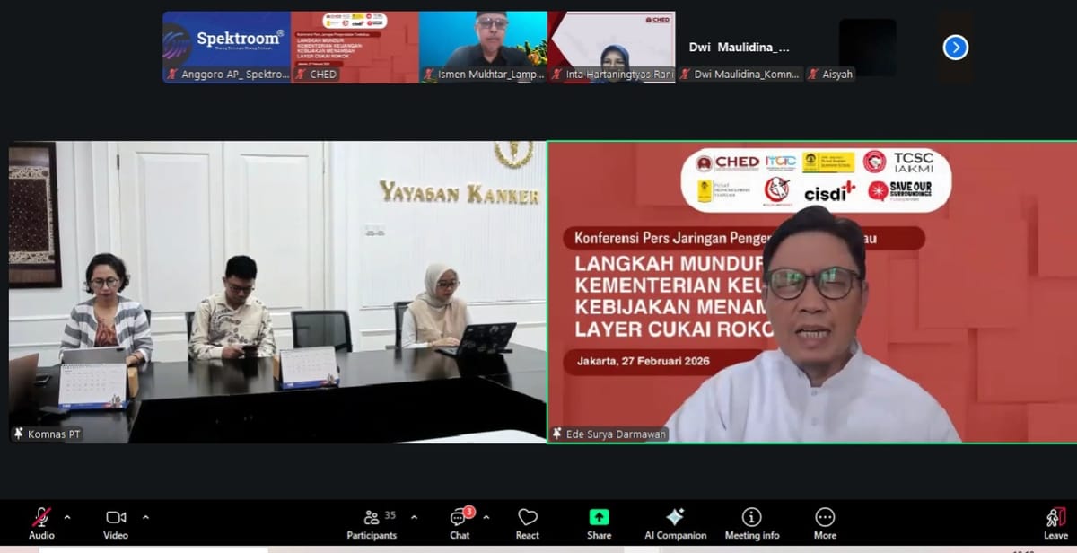 Layer Cukai Hasil Tembakau (CHT) Kontradiksi Dengan Upaya Pengendalian Konsumsi Rokok