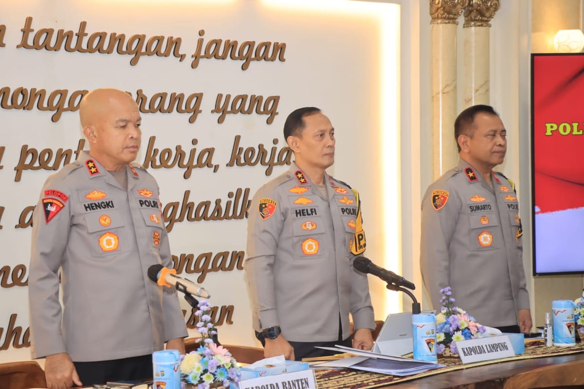 Polda Lampung dan Polda Banten Siap Amankan Mudik Lebaran 2026