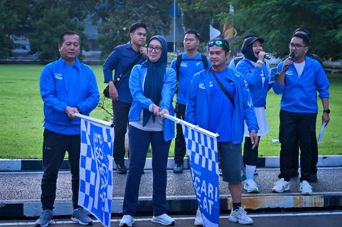 Gubernur NTB Lepas  250 Runners Road To Pocari Sweat Run 2026, 5K Easy Run & Games di Mataram