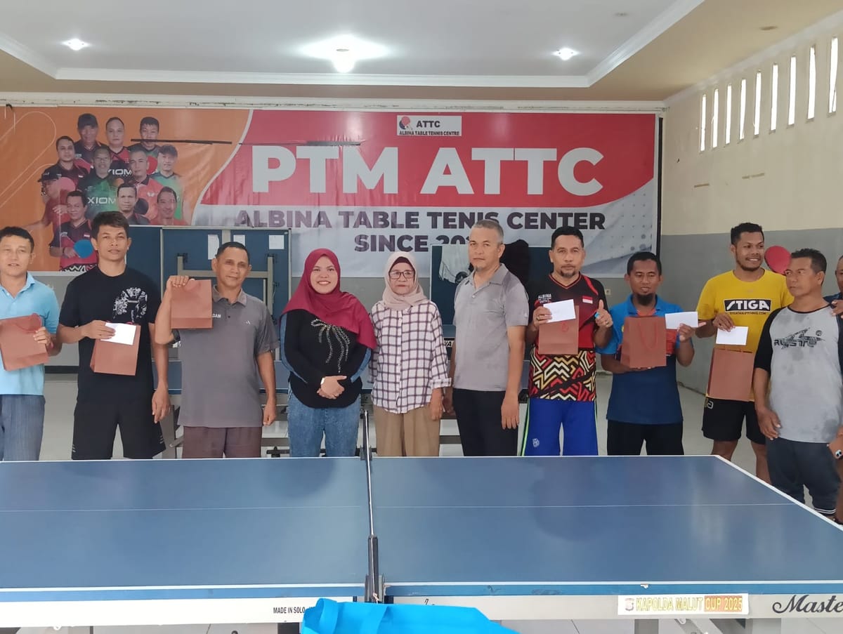 Awali Kepengurusan Baru, PTMSI Kota Ternate Gelar Tarkam Antar PTM se-Kota Ternate