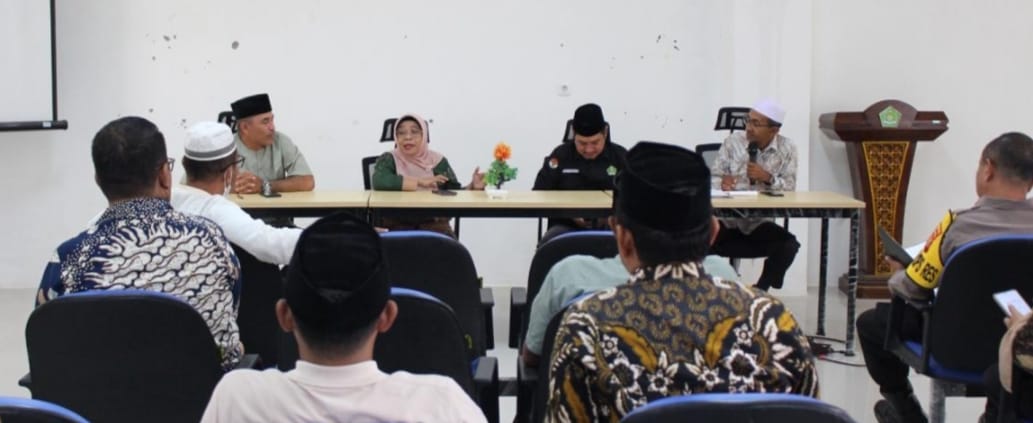 Kemenag Morotai Gelar Rapat Koordinasi Penetapan Zakat Fitrah dan Zakat Mal 1447 H.