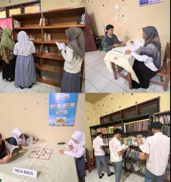 UPT Perpustakaan UPR Dukung Literasi Madrasah, Serahkan Rak Buku ke MA An-Nur
