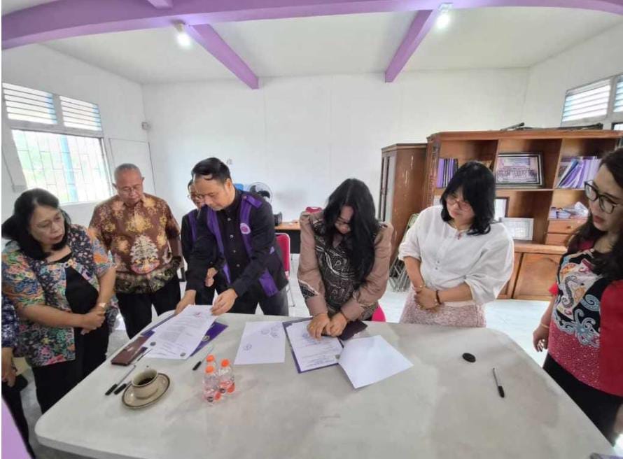 IAKN Palangka Raya Dengan STAK Abdi Wacana Pontianak Perkuat Ikatan Sejarah Lewat MoU Strategis