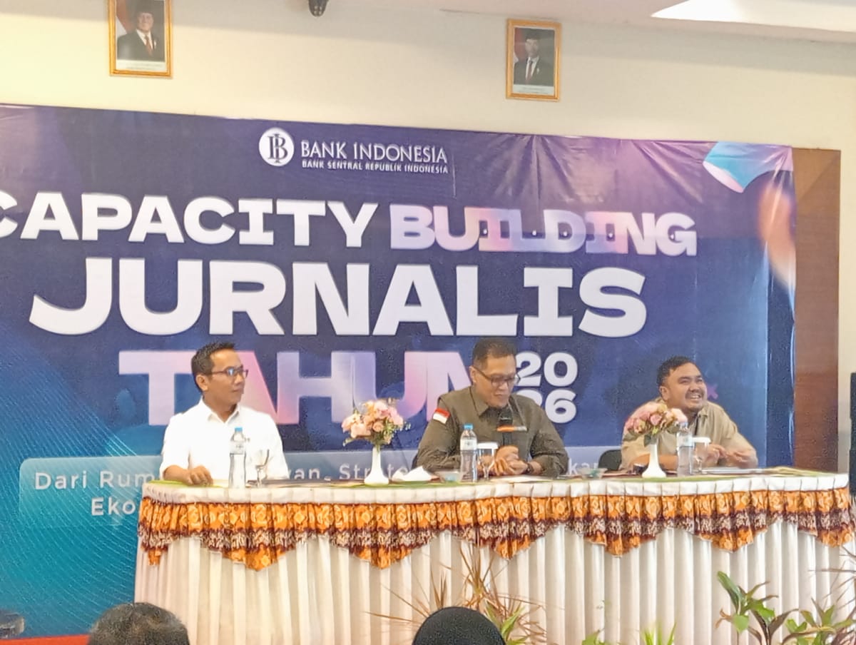 "Capacity Building" Jurnalis Tahun 2026  Berikan Pemahaman Ekonomi Lebih Relevan Bagi Masyarakat Banua