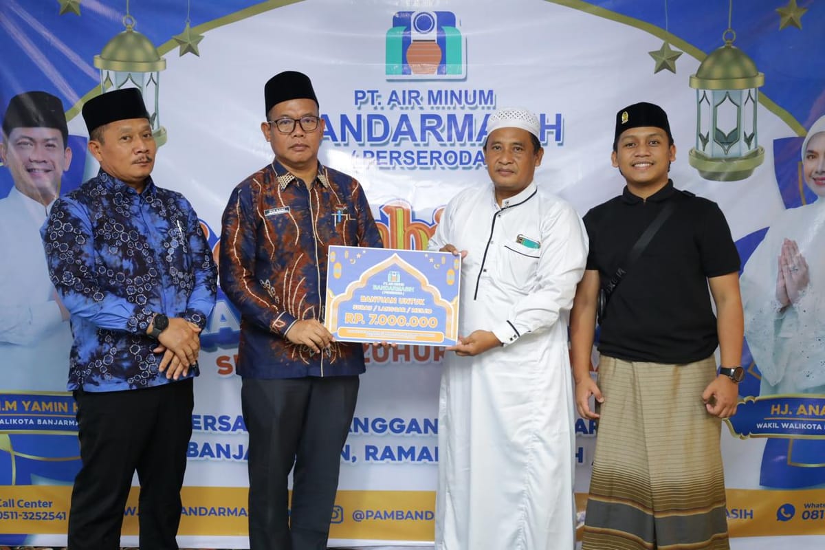 PAM Bandarmasih Gelar Serambi Surau di Banyiur Luar