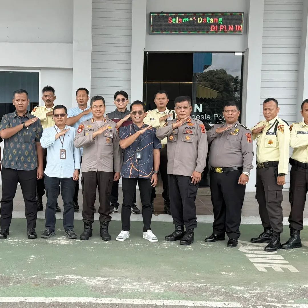 Kunjungan Pam Obvitnas Polda Jambi Perkuat Pengamanan Objek Vital Nasional di PLN Indonesia Power UBP Jambi