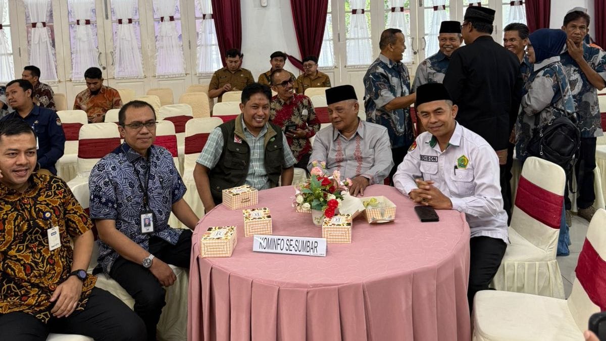 KONI Sumbar Ajak PWI–IKWI Bersinergi Sukseskan Porprov Sumbar