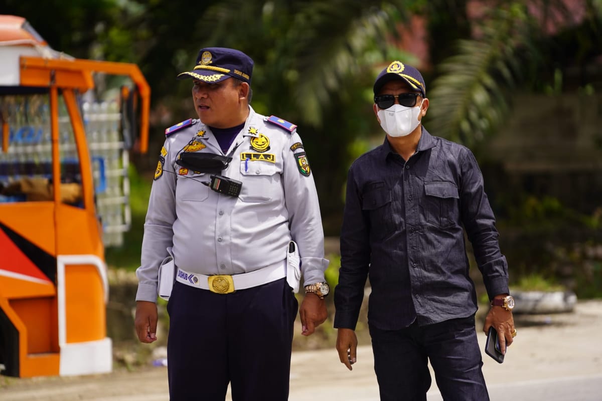 Jembatan Darurat Ambruk, Dishub Kuansing: Akibat Muatan Kenderaan Overload