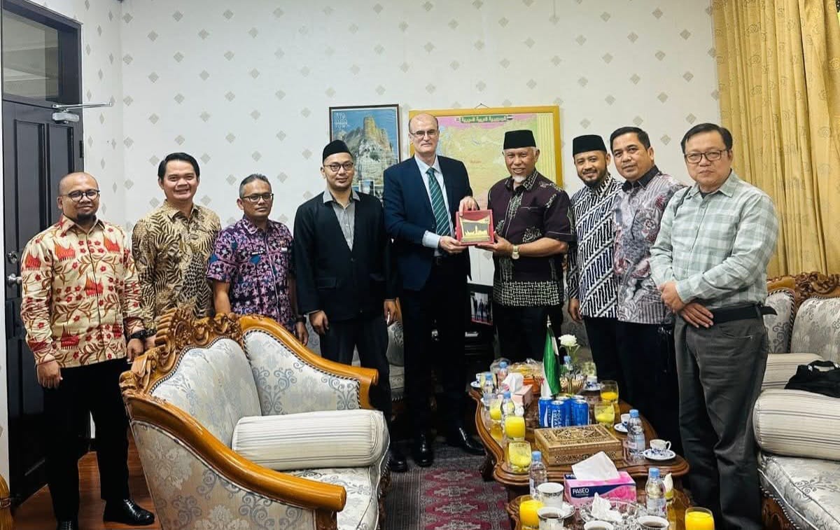 Temui Dubes Suriah, Gubernur Mahyeldi Bahas Peluang Kerja Sama Pendidikan dan Sister City