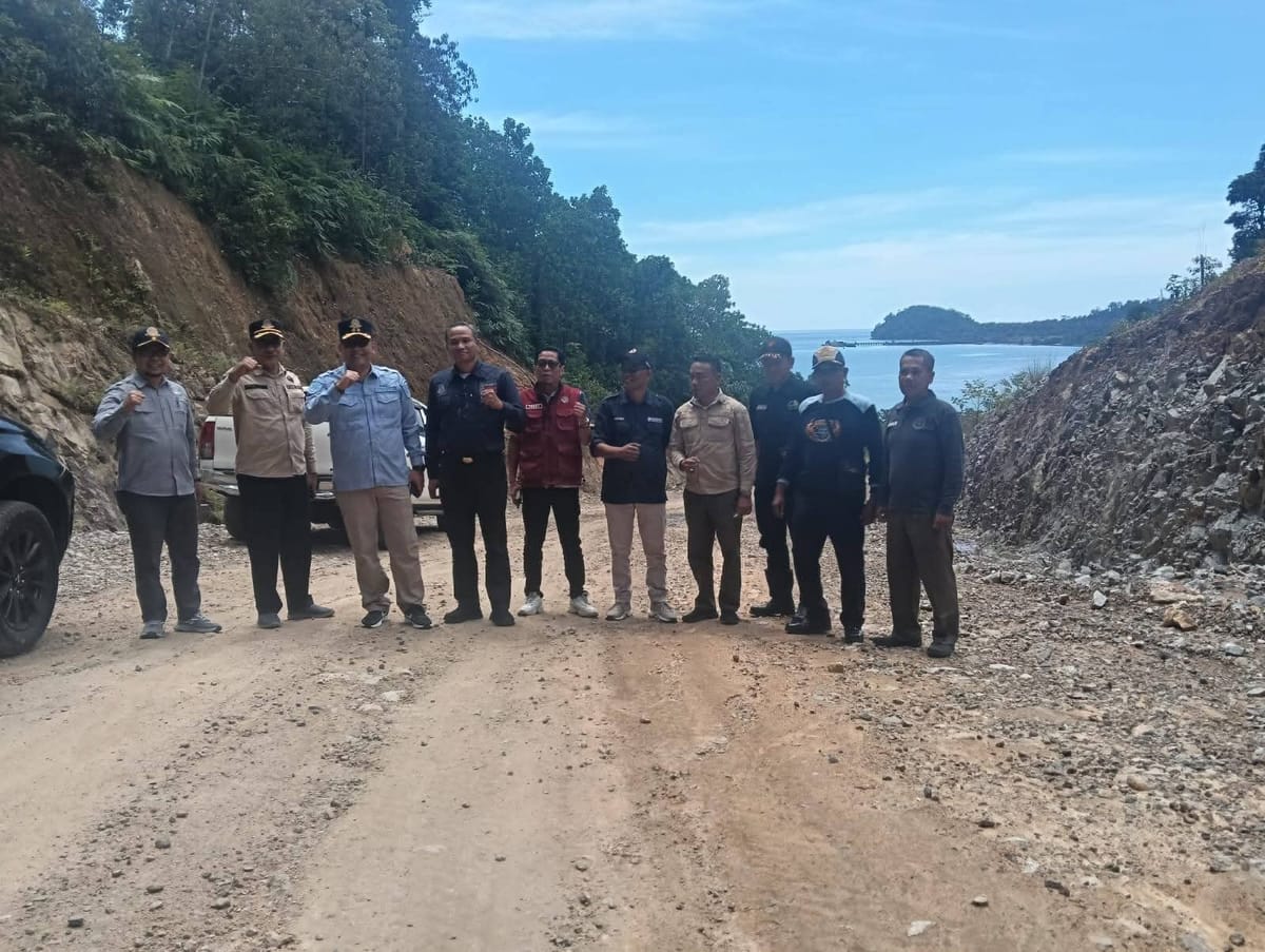 Pembangunan Sisi Darat Pelabuhan Teluk Tapang Pasaman Barat Masuki Tahap Awal