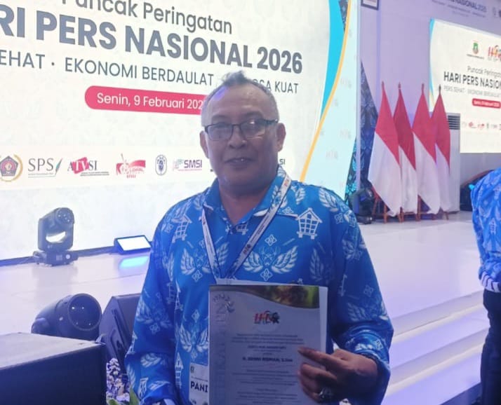 Denni Risman dan Kartu Pers Nomor Satu: Jalan Panjang Pengabdian yang Diakui