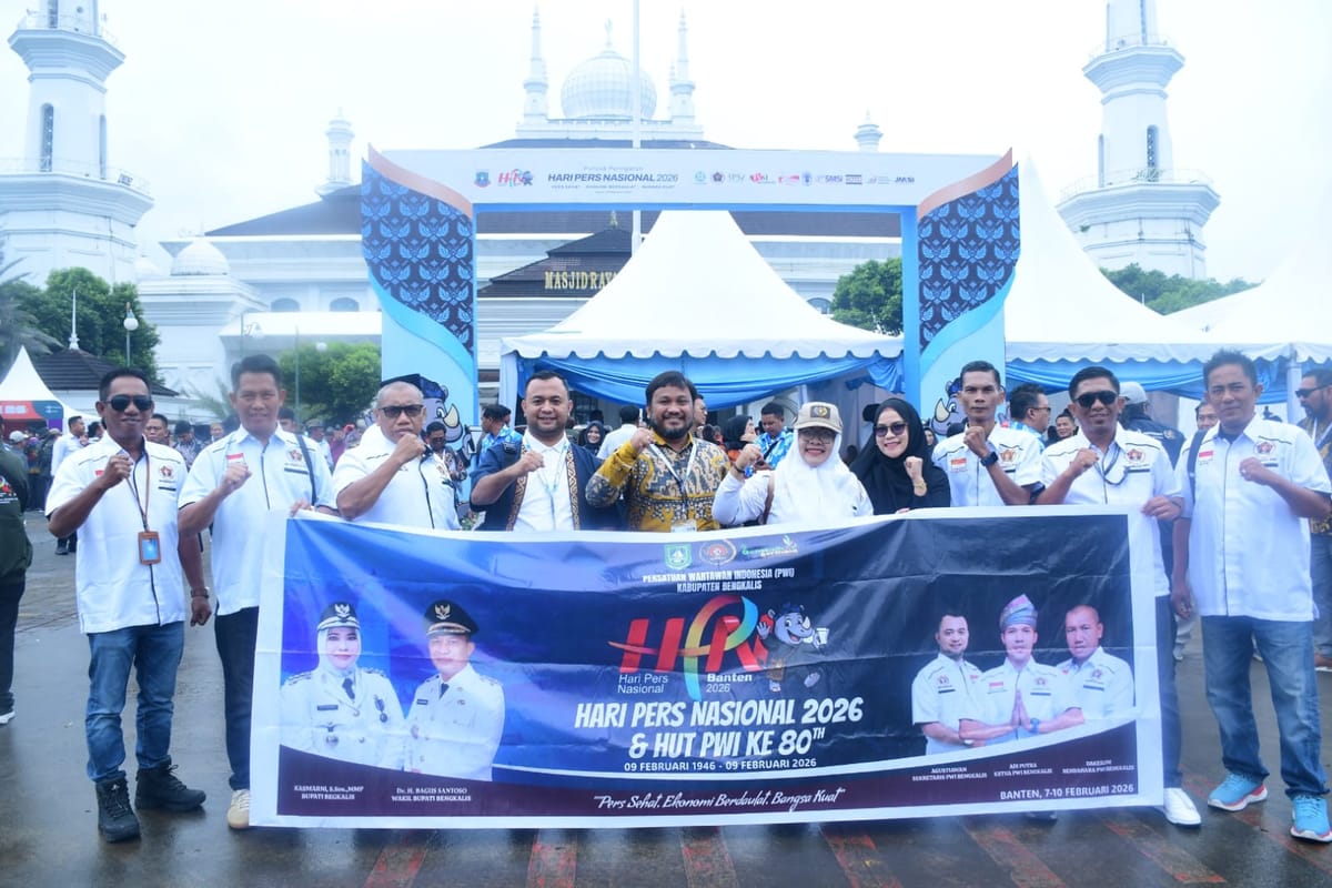 Pemkab Bengkalis Hadiri Puncak Peringatan Hari Pers Nasional 2026 di Banten