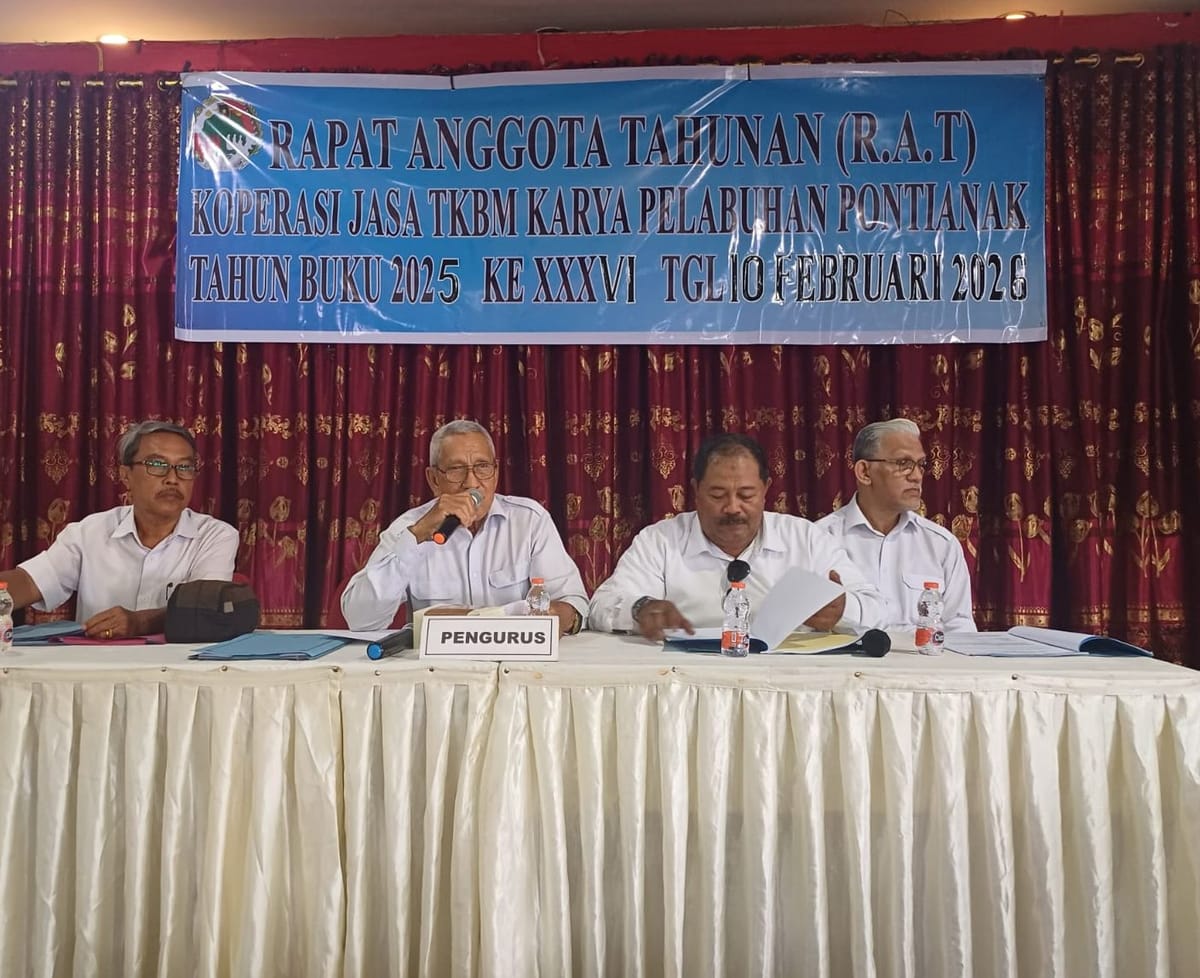 Bertahan dan Beradaptasi, Koperasi TKBM Pontianak Menjaga Asa Pekerja Pelabuhan