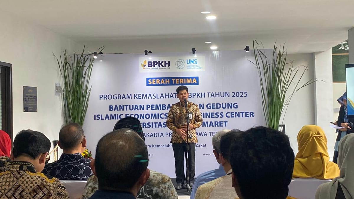 Gedung Islamic Economic And Business Center Hibah Dari BPKH Diserah Terimakan Ke UNS