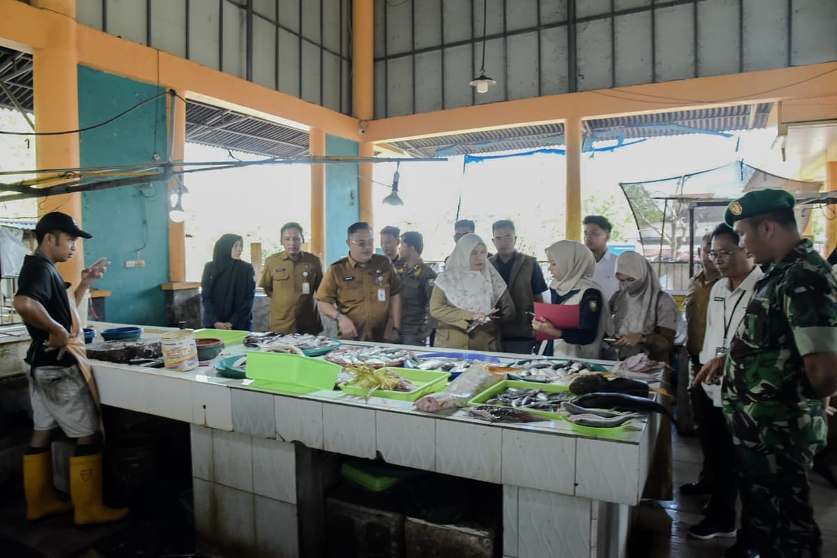 Jelang Imlek dan Bulan Ramadhan 1447 H,di Bengkalis Bahan Pokok Stabil dan Terpenuhi