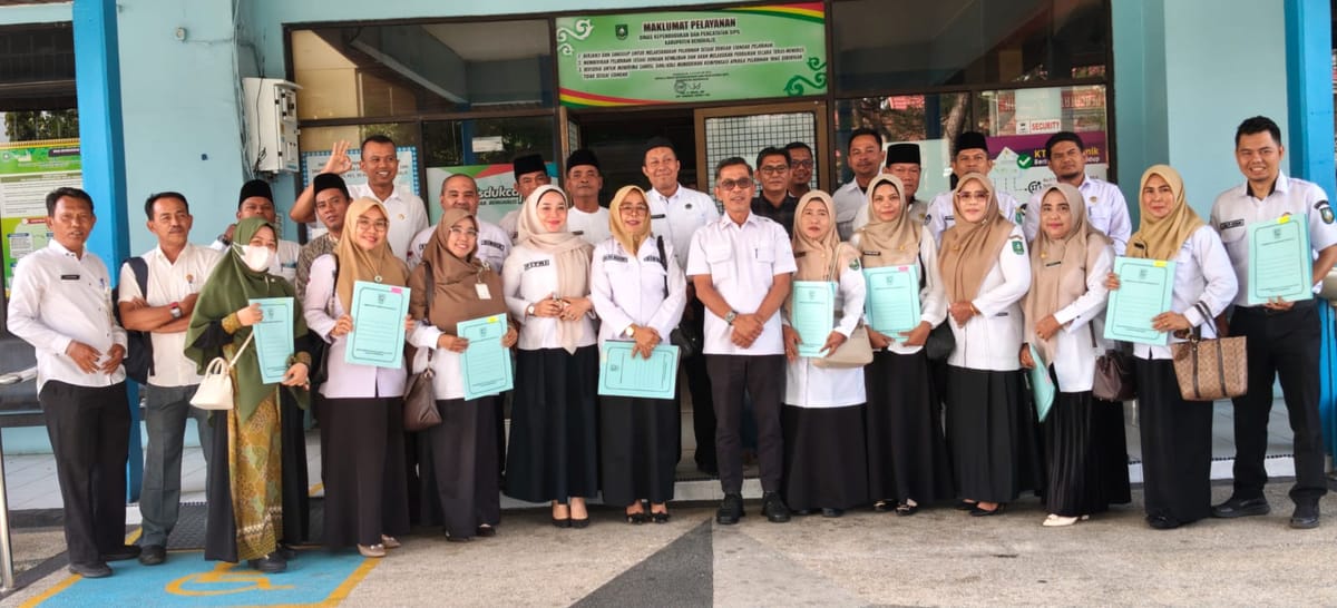 Tingkatkan Pelayanan Dokumen Kependudukan, Disduk Capil Jalin Kerjasama Dengan 25 SD di Bengkalis