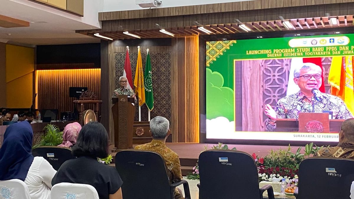 Atasi Ketimpangan Dokter Spesialis, 5 Perguruan Tinggi Jateng, DIY Buka 33 Progdi Baru