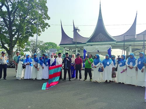 Wawako Ibnu Asis Apresiasi Pawai Tarhib Ramadhan 1447 Hijriah Anak TK/RA se-Kecamatan Guguak Panjang