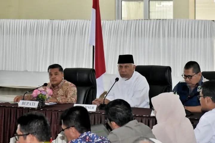 Rakor Bersama Pemprov Sumbar dan Pemkab Agam, Sinkronkan Program dan Percepat Pemulihan Pascabencana