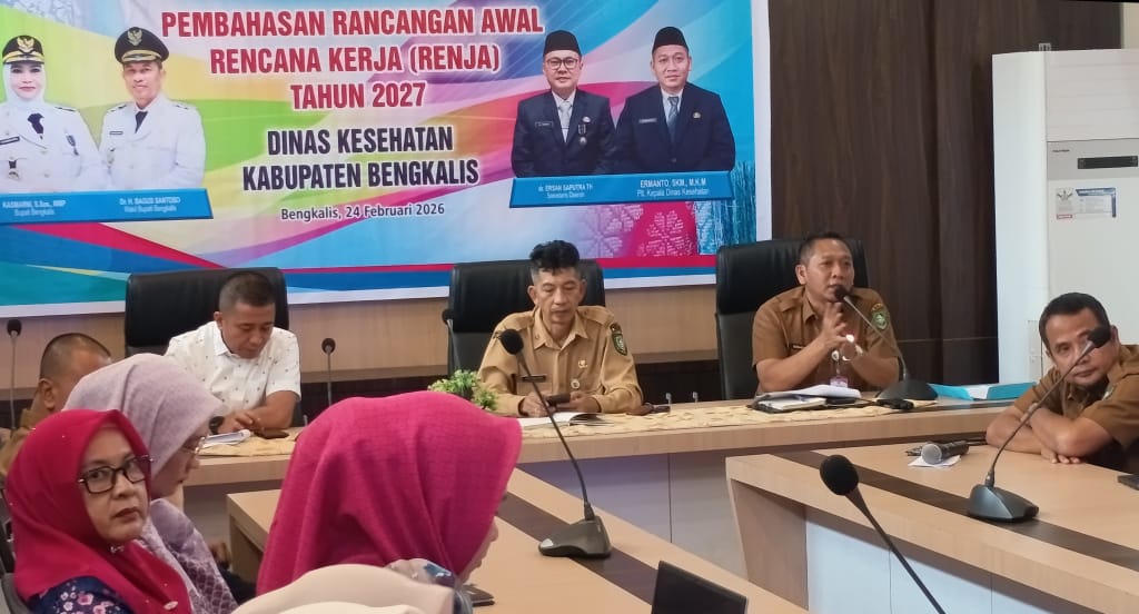 Bahas Isu Strategis, Dinkes Bengkalis Gelar Forum PD Renja 2027