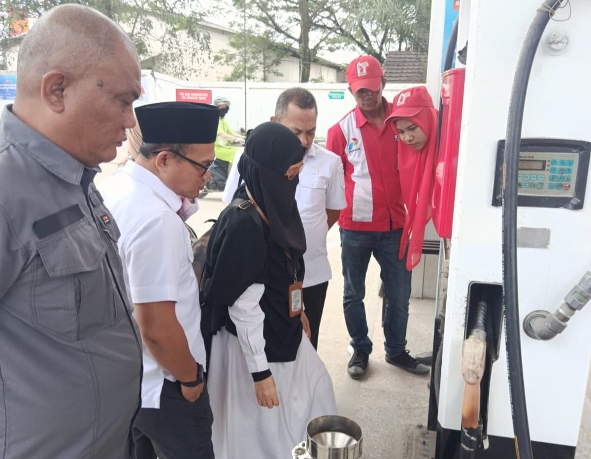 Disperindag Kota Pekanbaru Ingatkan Pengelola SPBU Jangan Layani Pembeli Dengan Jerigen