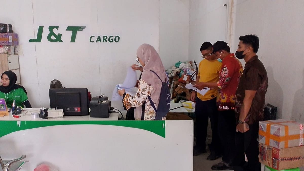 UPTD Metrologi Legal  Melaksanakan Kegiatan Pengawasan UTTP Pada Perusahaan Jasa Ekspedisi