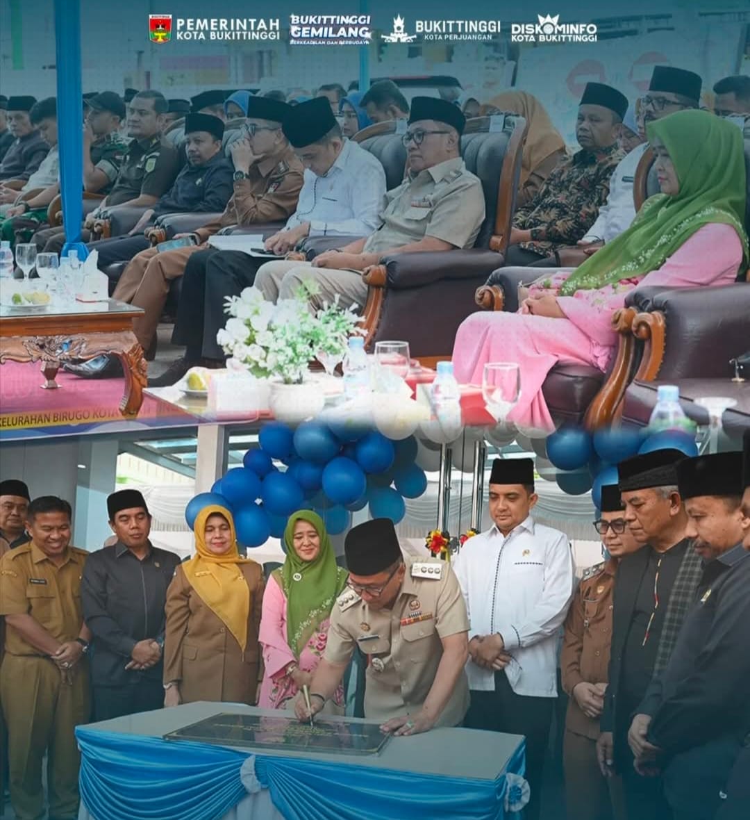 Wako Ramlan Resmikan Puskesmas Teratai Birugo Datuak Bandaro