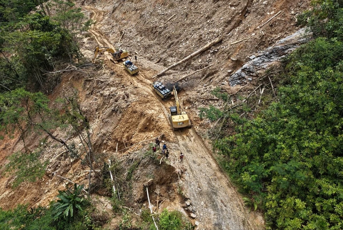 Penanganan Longsor Jayapura- Wamena, Kementerian PU Kerahkan 57 Alat Berat