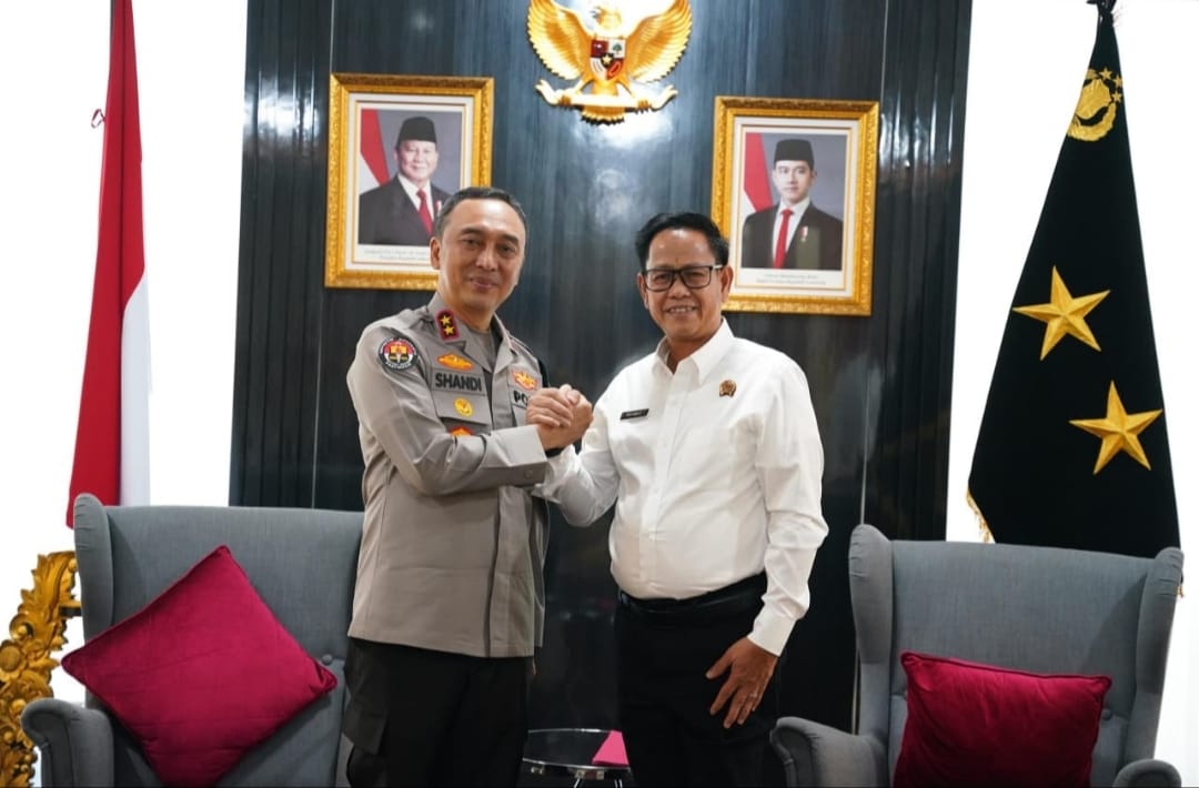 Polri  dan BPN  Sinergi  Dorong Mitigasi Konflik Agraria Untuk Jaga Stabilitas Kamtibmas
