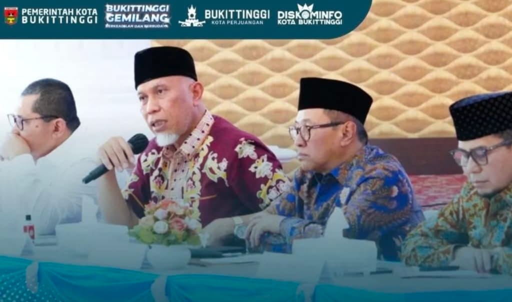 Pemprov Sumbar dan Pemko Bukittinggi Rakor Penyelarasan Program Strategis Pembangunan Daerah