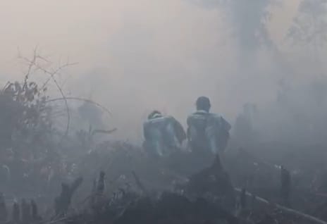 Ketika Api Mereda, Warga Galang Masih Bertahan di Pengungsian