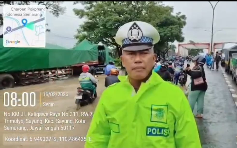 Pantura Semarang Kaligawe Kembali Banjir Pagi Ini