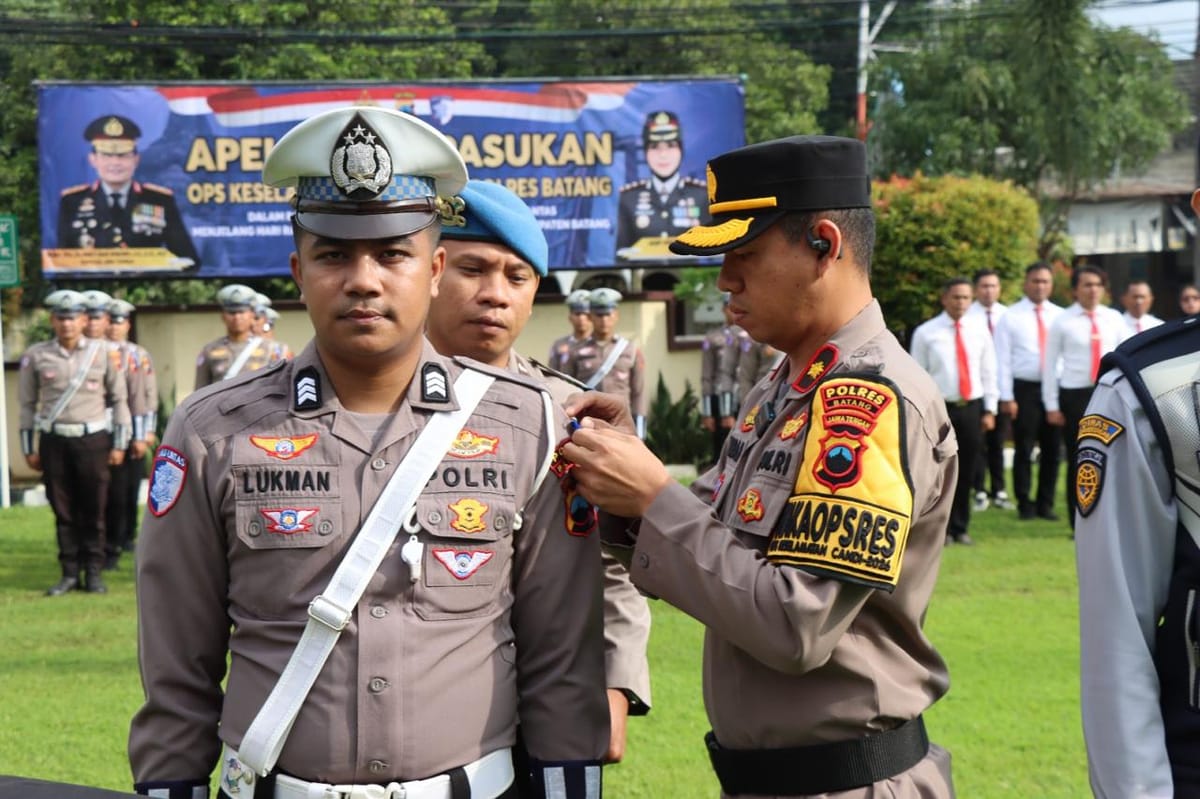 Polres Batang Gelar Operasi Ciptakan Kondisi Jelang Idul Fitri