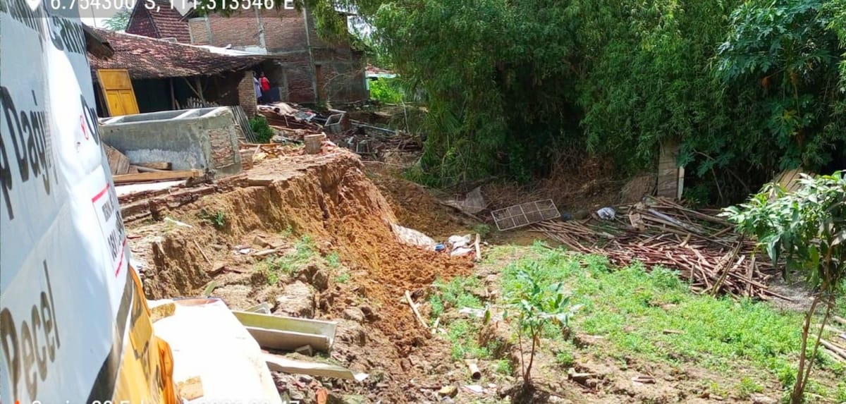 Lagi-Lagi Jateng Kedapatan Tanah Amblas