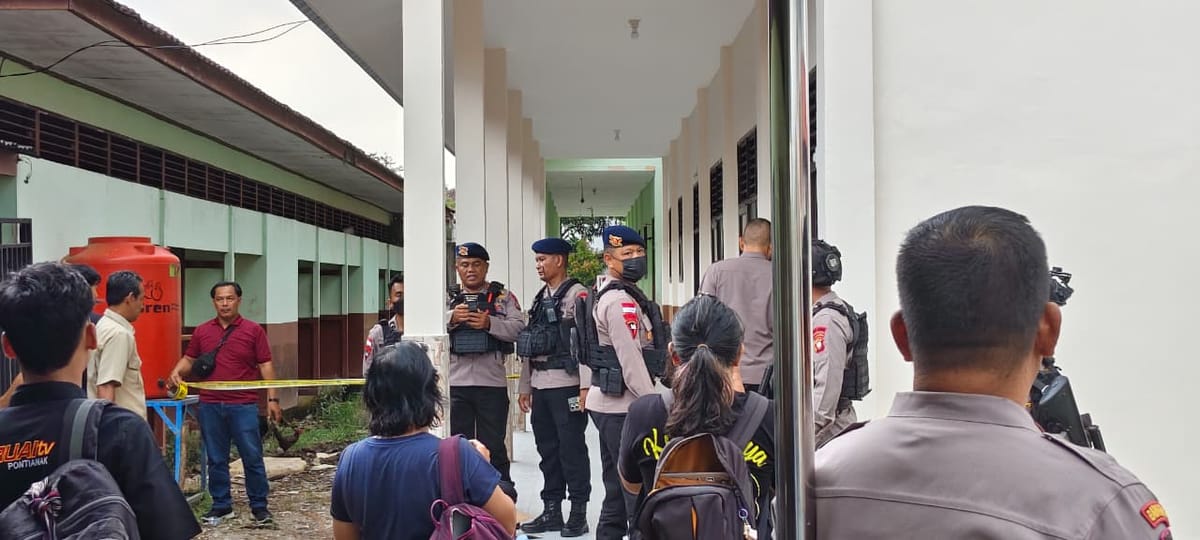 Teror di Jam Sekolah: Ledakan Diduga Bom Molotov Guncang SMPN 3 Sungai Raya
