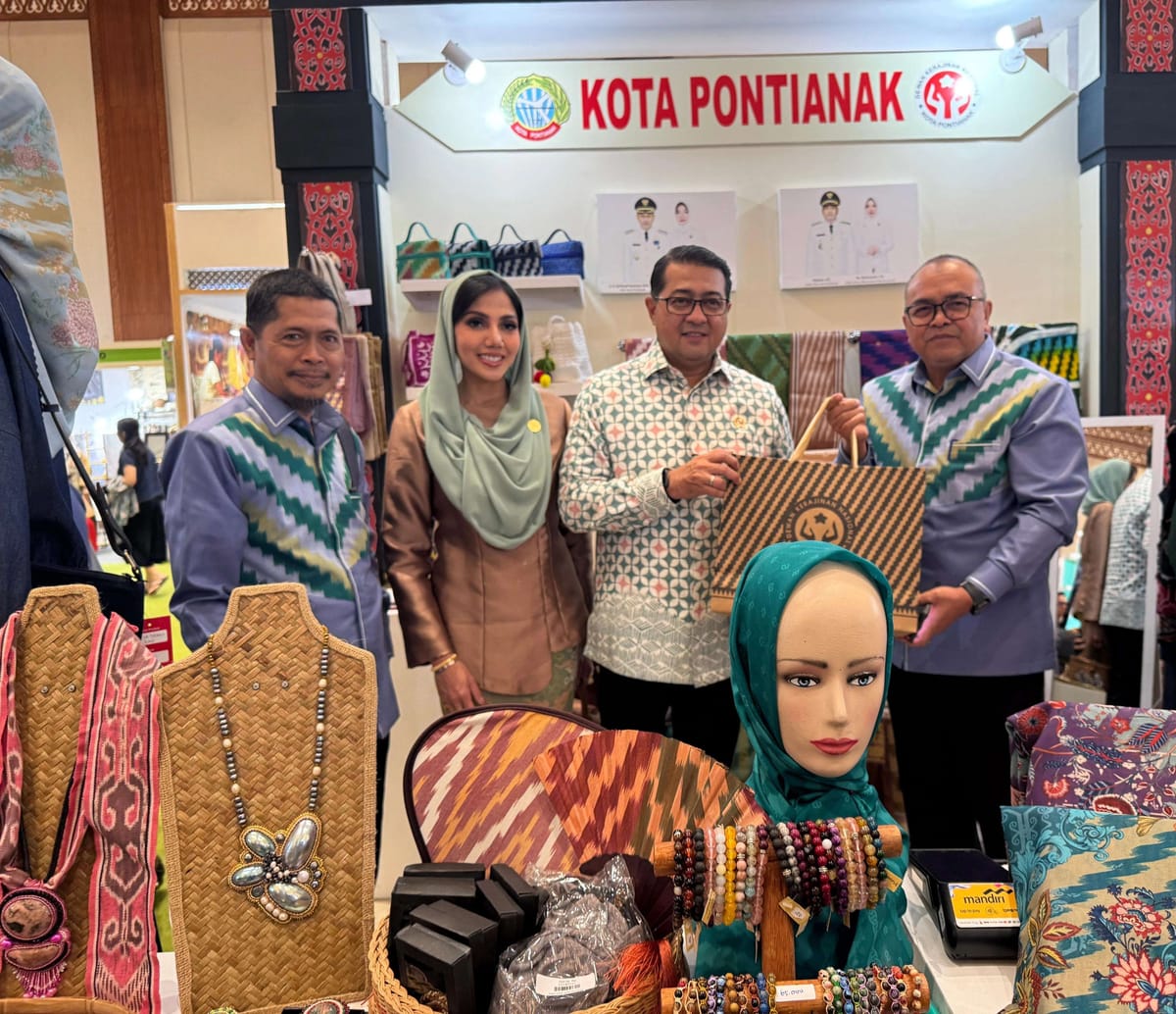 INACRAFT 2026 Jadi Panggung Kriya Pontianak Bidik Buyer Internasional