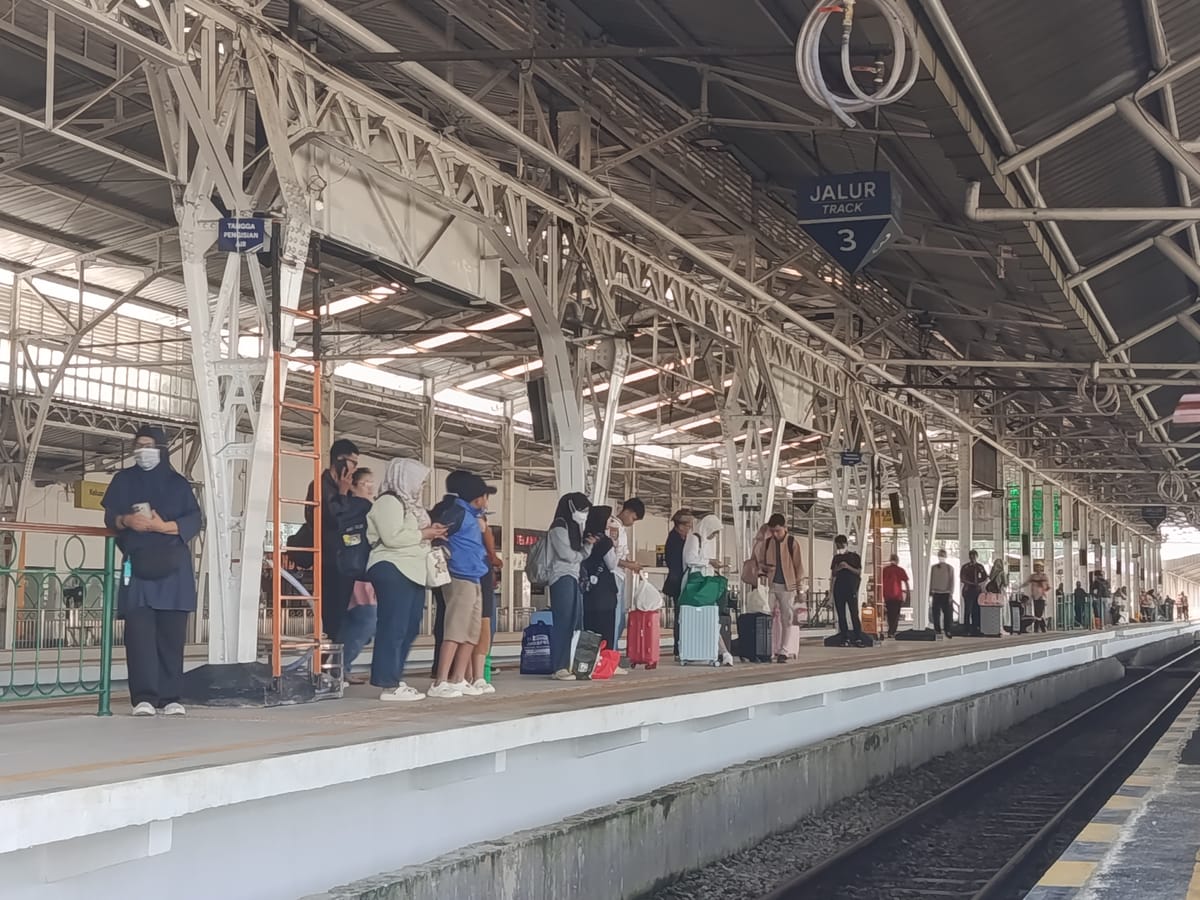 Penjualan Tiket KA Lebaran Hingga H-10 di Daop 5 Purwokerto Capai 177 Ribu Lebih