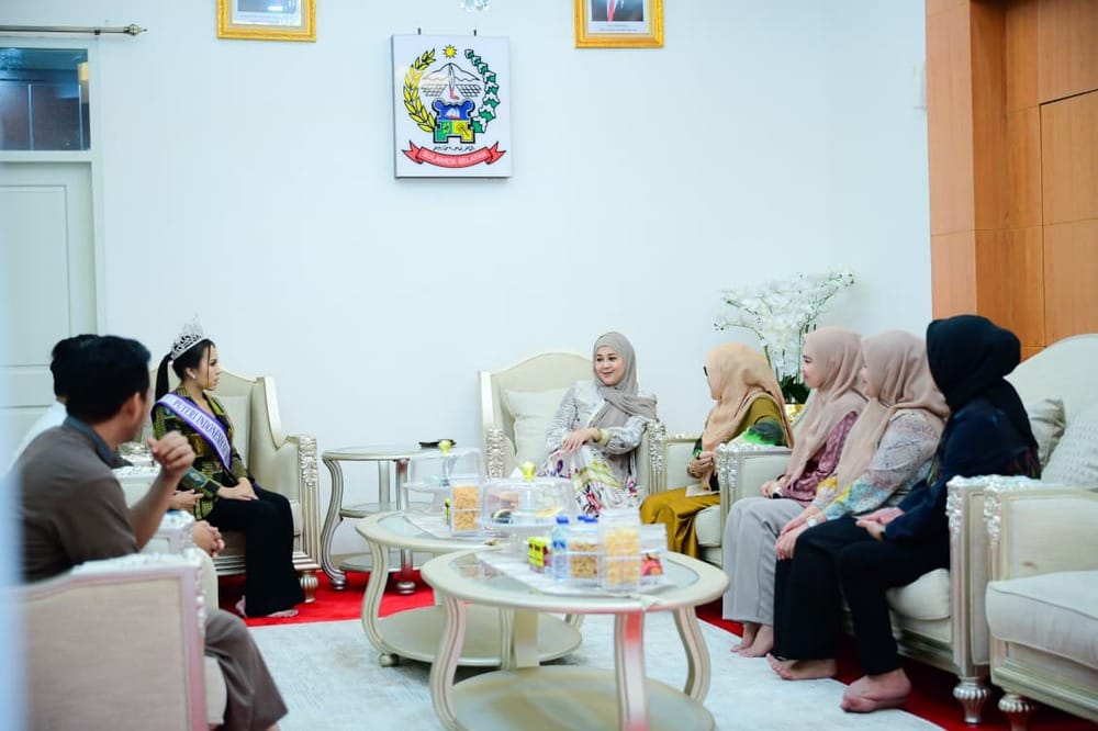 Wagub Sulsel Perkuat Kolaborasi Pemberdayaan Perempuan dan UMKM Lewat Kunjungan Putri Indonesia