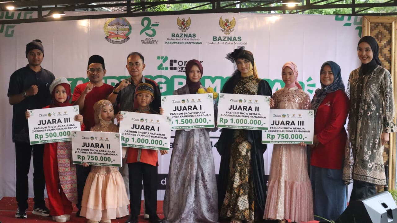 BAZNAS Banyumas Gelar Lomba Dai dan Fashion Show di Kampung Ramadhan Z-Corner