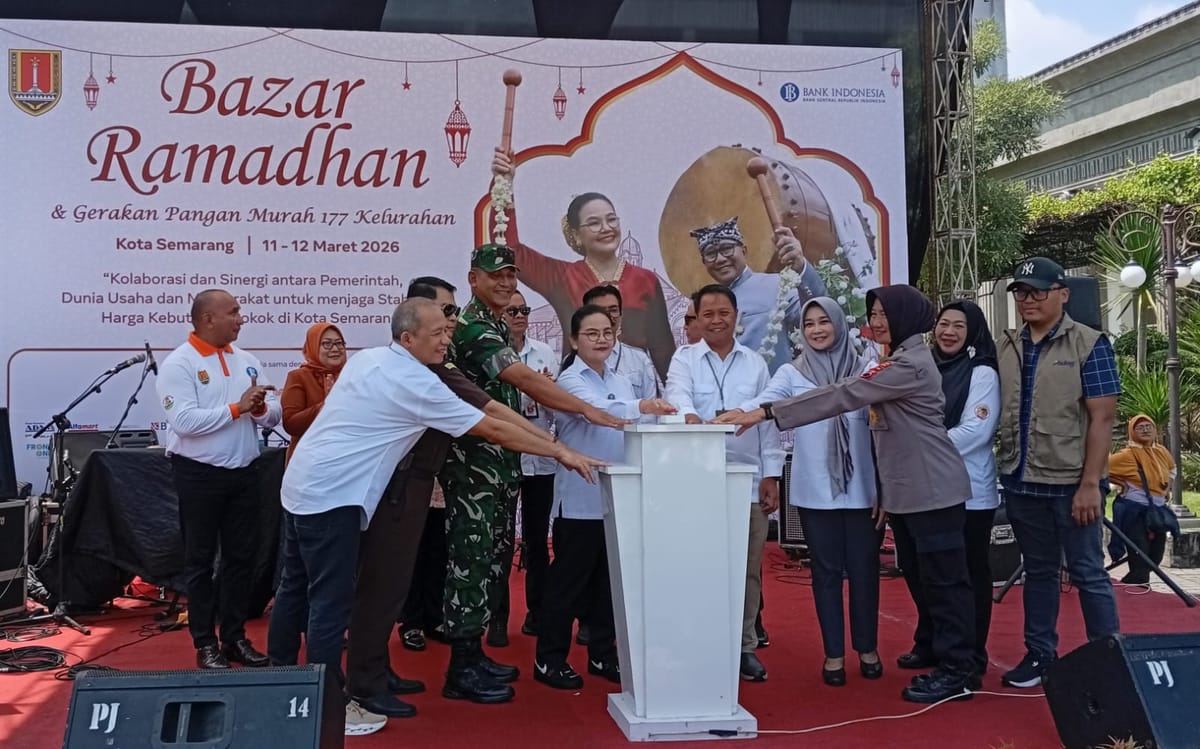 BI dan Pemkot Semarang Gencarkan Stabilitas Harga Pangan Jelang Ramadan