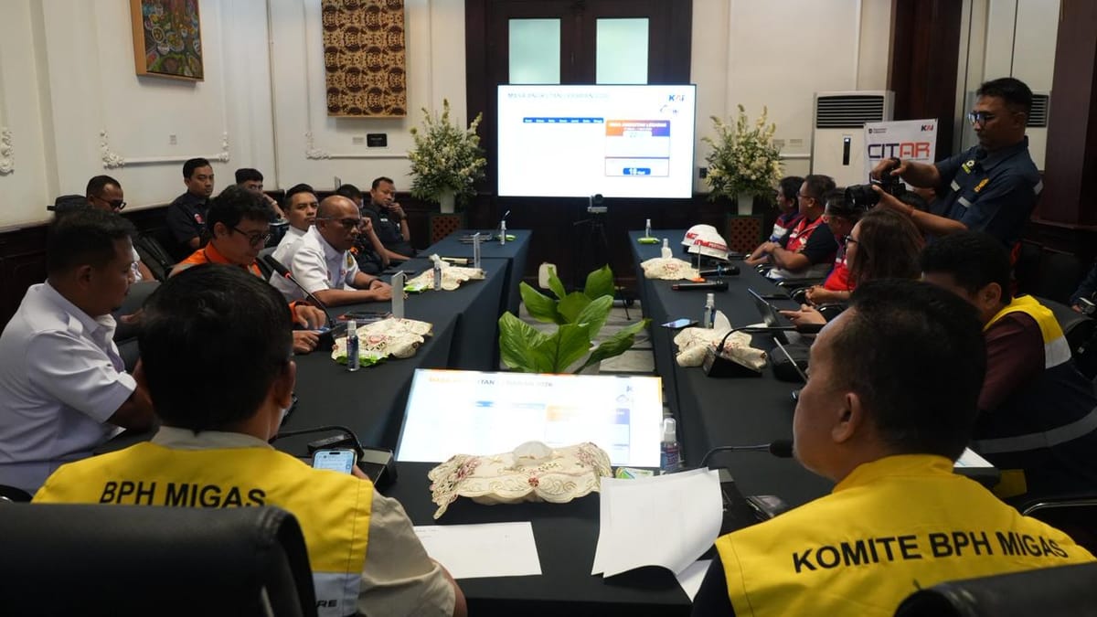 BPH Migas Pantau Ketersediaan BBM Dukung Angkutan Lebaran 2026 di Daop 6 Yogyakarta